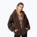 Dámska mikina Pitbull Daisy Hooded Zip dark chocolate 5