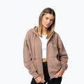 Dámska mikina Pitbull Skull Surf Hooded Zip chocolate mousse 4