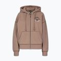 Dámska mikina Pitbull Skull Surf Hooded Zip chocolate mousse 7