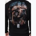 Pánska mikina Pitbull Hero Hooded black 3