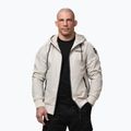 Pánska bunda Pitbull Athletic Logo Nylon Hooded light sand