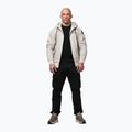 Pánska bunda Pitbull Athletic Logo Nylon Hooded light sand 2