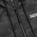 Pánska bunda Pitbull Athletic Logo Nylon Hooded black 8