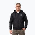 Pánska bunda Pitbull Athletic Tape Nylon Hooded black