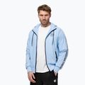 Pánska bunda Pitbull Athletic Tape Nylon Hooded light blue