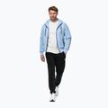 Pánska bunda Pitbull Athletic Tape Nylon Hooded light blue 2
