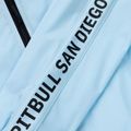 Pánska bunda Pitbull Athletic Tape Nylon Hooded light blue 10