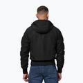 Pánska bunda Pitbull Hooper Hooded black 3
