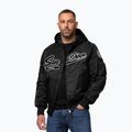 Pánska bunda Pitbull Aero Flight Hooded black