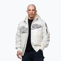 Pánska bunda Pitbull Aero Flight Hooded off white 4