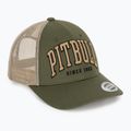 Pánska šiltovka Pitbull Mesh "Pitbull Norton" Trucker Low Profile green