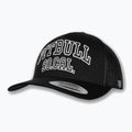 Pánska šiltovka Pitbull "SO.CAL." Retro Trucker black/black/white