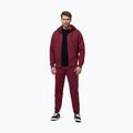 Pánska mikina Pitbull Sampson Hooded Zip Sweatshirt burgundy 2