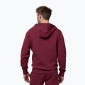 Pánska mikina Pitbull Sampson Hooded Zip Sweatshirt burgundy 3