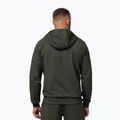 Pánska mikina Pitbull Tape Parker Hooded Zip old green 3