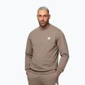 Pánska mikina Pitbull Nugget Small Logo Crewneck brown savana 4