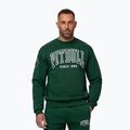 Pánska mikina Pitbull Badger Crewneck hunter/green