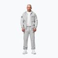 Pánska mikina Pitbull Badger Hooded Zip grey/melange 2