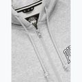 Pánska mikina Pitbull Badger Hooded Zip grey/melange 8