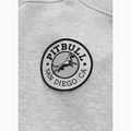 Pánska mikina Pitbull Badger Hooded Zip grey/melange 10