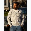Pánska mikina Pitbull Badger Hooded Zip grey/melange 14