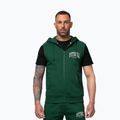 Pánska mikina Pitbull Badger Hooded Vest Zip hunter green