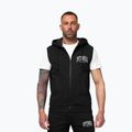 Pánska mikina Pitbull Badger Hooded Vest Zip black