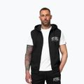 Pánska mikina Pitbull Badger Hooded Vest Zip black 4