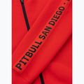 Dámska mikina Pitbull Explory Tape Hooded Zip fluo/red 13