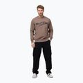 Pánska mikina Pitbull MC Crewneck Sweatshirt brown savana 2