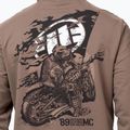 Pánska mikina Pitbull MC Crewneck Sweatshirt brown savana 3