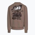Pánska mikina Pitbull MC Crewneck Sweatshirt brown savana 5