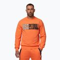 Pánska mikina Pitbull USA Crewneck Sweatshirt fluo orange