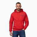 Pánska mikina Pitbull Strenght & Respect Sweatshirt Hooded red