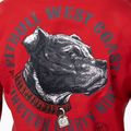 Pánska mikina Pitbull Strenght & Respect Sweatshirt Hooded red 4