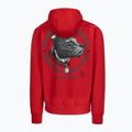 Pánska mikina Pitbull Strenght & Respect Sweatshirt Hooded red 6