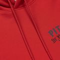 Pánska mikina Pitbull Strenght & Respect Sweatshirt Hooded red 7