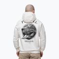 Pánska mikina Pitbull Midnight Sweatshirt Hooded off white 3