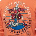 Pánska mikina Pitbull Bloodline 2 Sweatshirt Hooded fluo orange 4