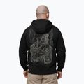 Pánska mikina Pitbull USA Hooded Zip black 3