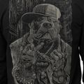 Pánska mikina Pitbull USA Hooded Zip black 5