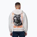 Pánska mikina Pitbull Blacky Sweatshirt Zip Hooded off white 3