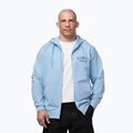 Pánska mikina Pitbull Midnight Sweatshirt Zip Hooded sky blue