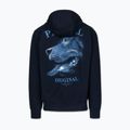 Pánska mikina Pitbull Midnight Sweatshirt Zip Hooded dark navy 7