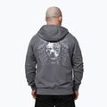Pánska mikina Pitbull World Sweatshirt Zip Hooded graphite 3