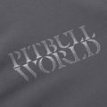 Pánska mikina Pitbull World Sweatshirt Zip Hooded graphite 12