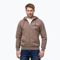 Pánska mikina Pitbull Bloodline 2 Sweatshirt Zip Hooded brown savana 3