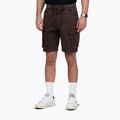 Pánske šortky Pitbull Proctor Drawstring Cargo dark brown 3