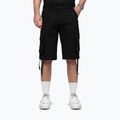 Pánske šortky Pitbull Volmer Long Cargo black 3