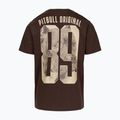 Pánske tričko Pitbull Eighty Nine Dog dark chocolate 6